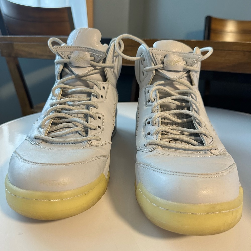 AIR JORDANS 5 pure platinum 2017